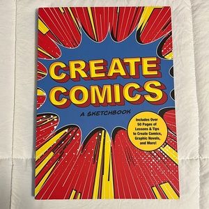 New “Create Comics” Sketchbook